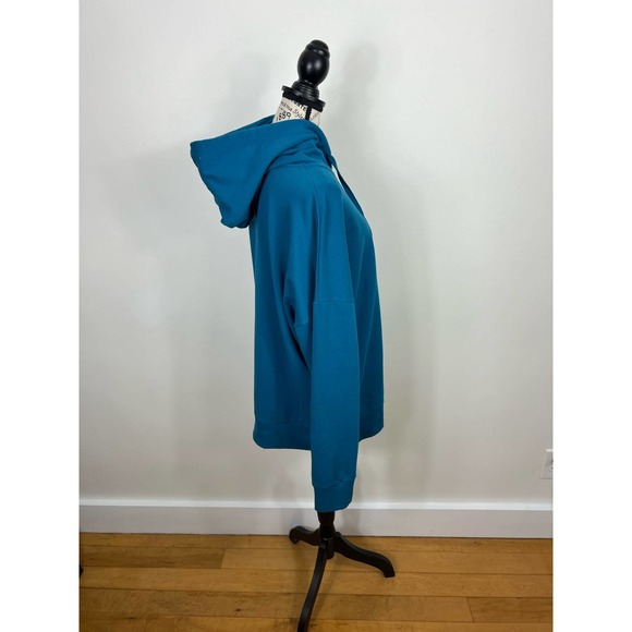 Time and Tru lightweight fleece lined  zip up hoodie sweatshirt with pockets - Picture 7 of 12